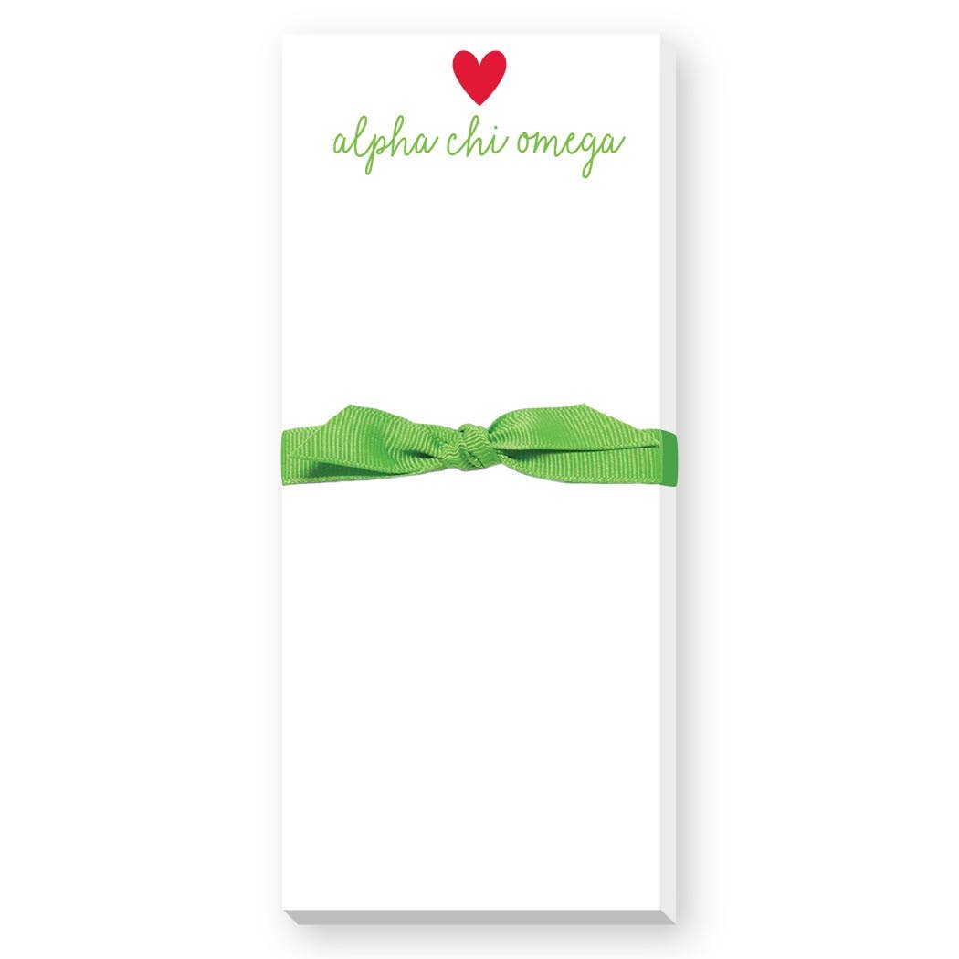Sorority Skinny Notepad