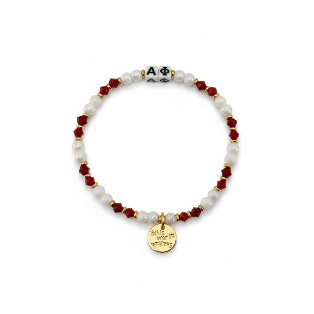 Word Bracelet | Alpha Phi - Town Pride State College
