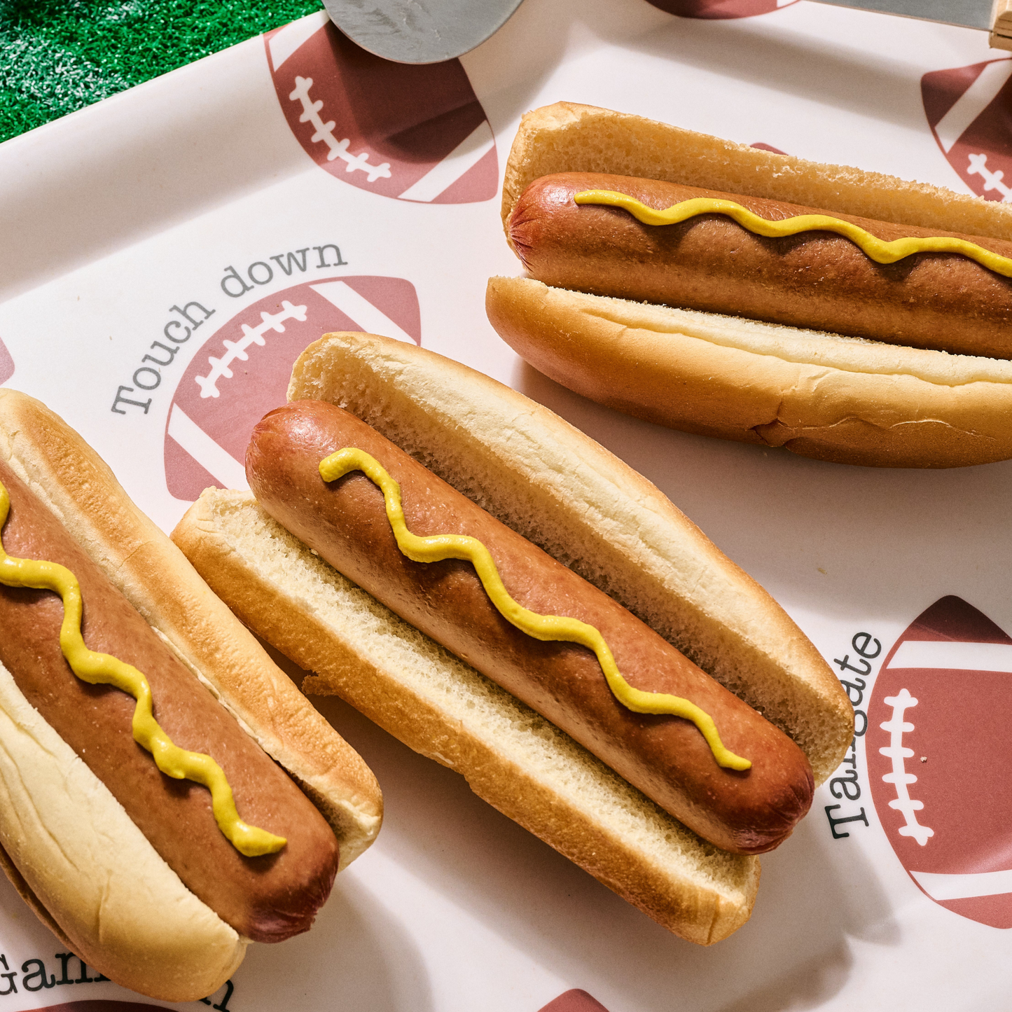 Football Tray & Spatula Set