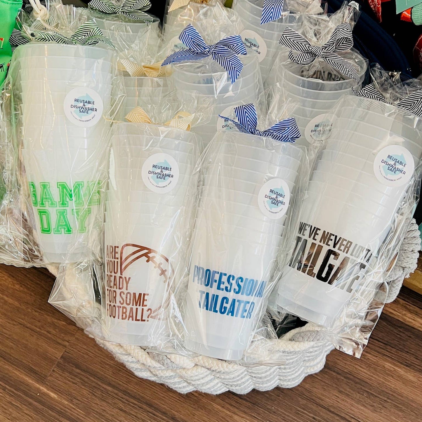 Never Lost a Tailgate Frosted Cups | Set of 10 | Reusable