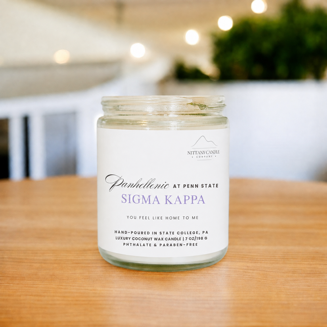 Panhellenic | You Feel Like Home To Me | Candle