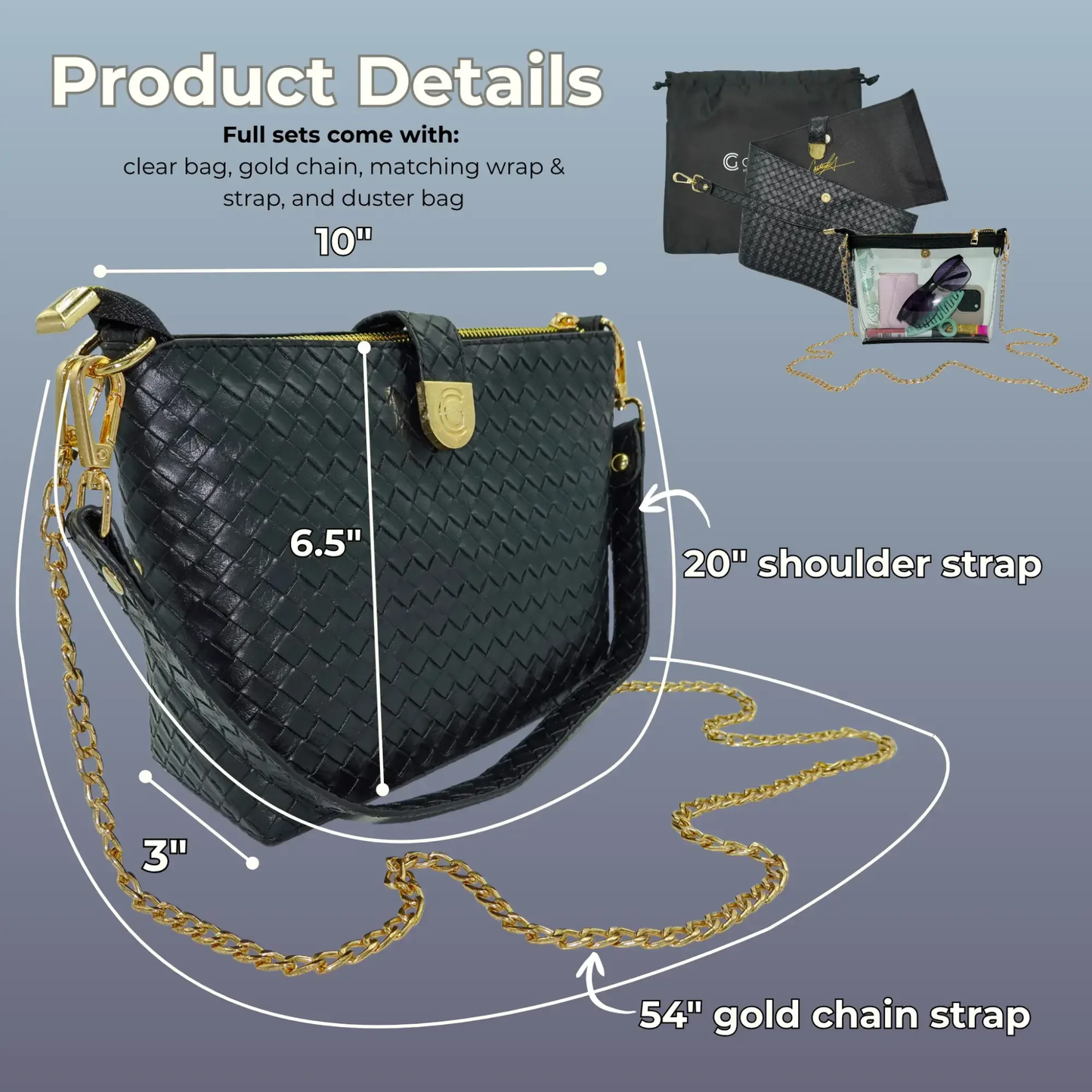 Stadium-Approved Signature Bag