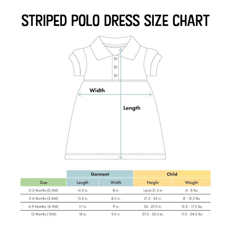 Penn State Striped Polo Dress & Bloomer