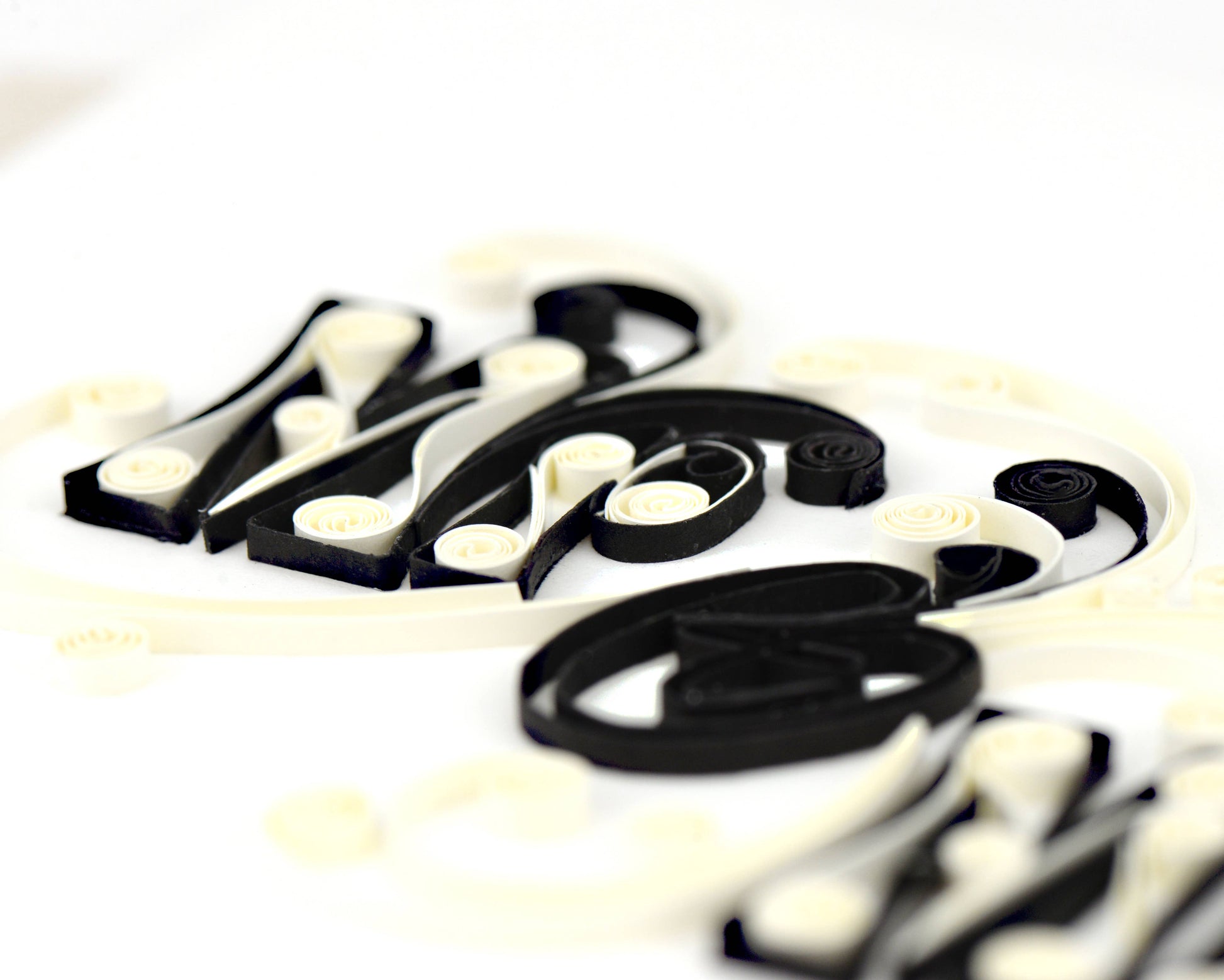 wedding card quilled art