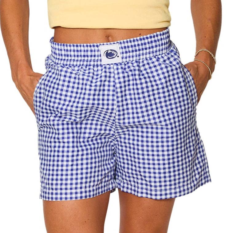 Penn State Gingham Shorts