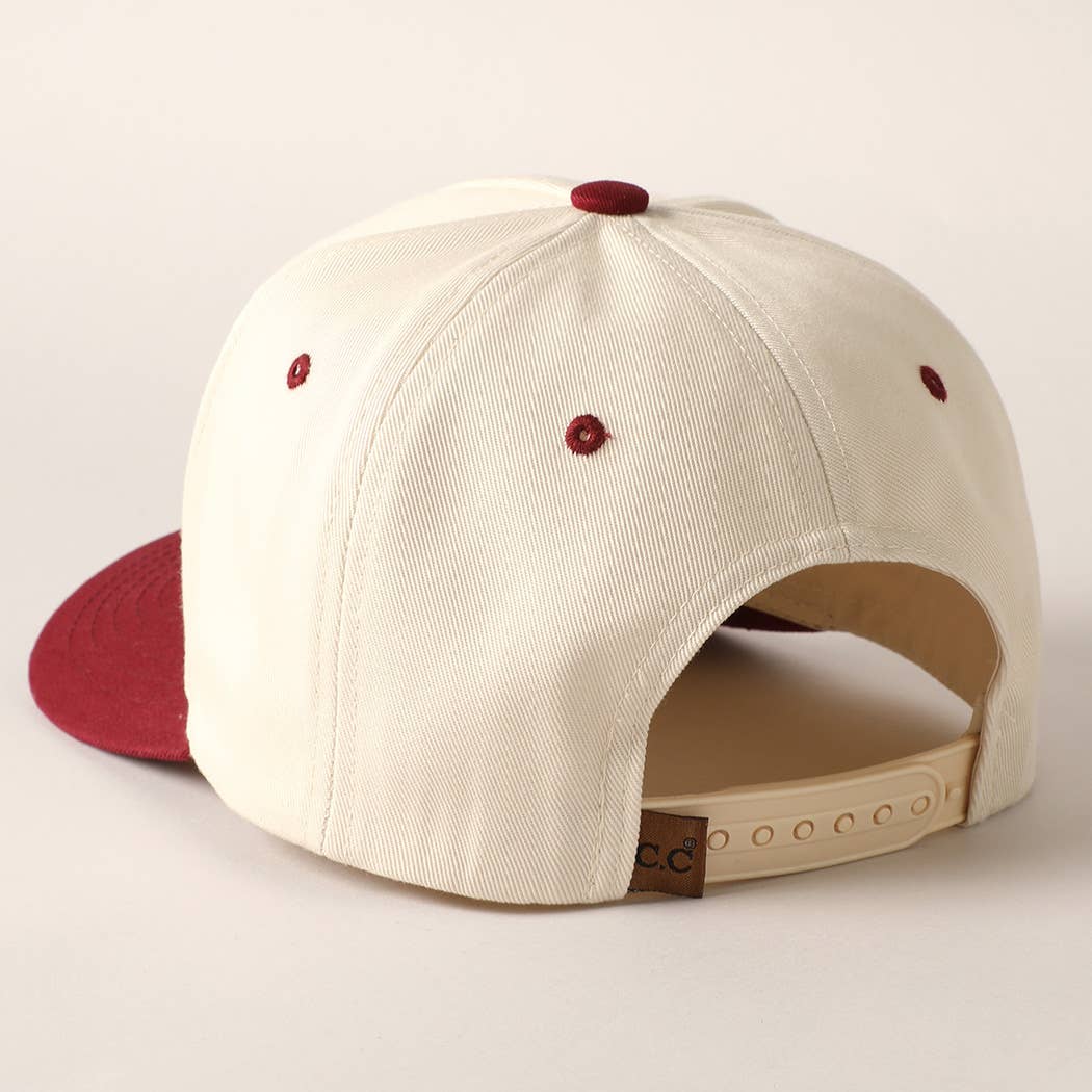 Hat Bar w/Patch | Two Tone