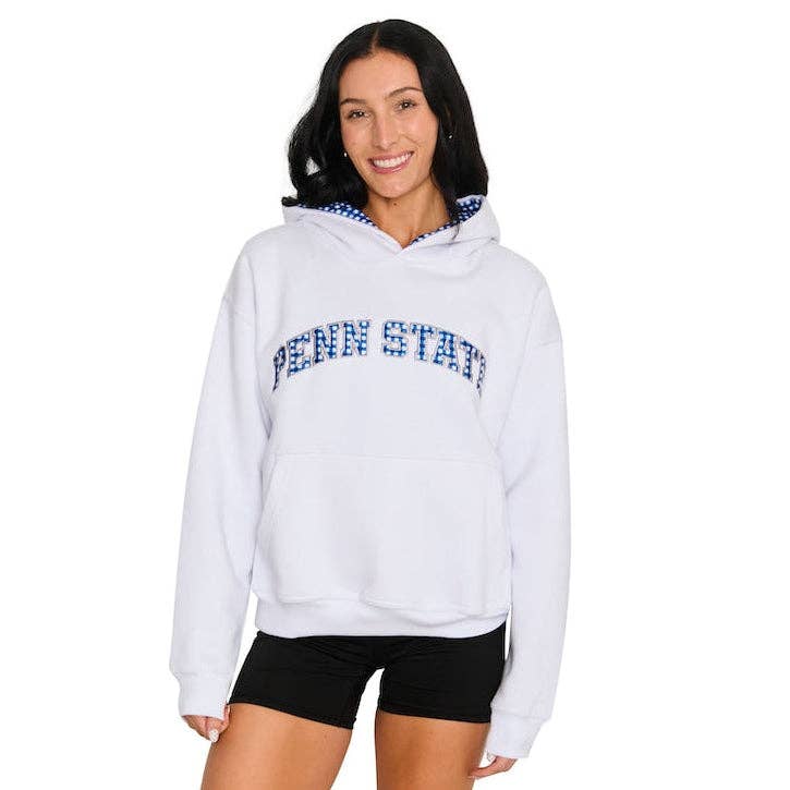 Penn State Gingham Hoodie