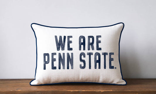 WE ARE Penn State Piped Pillow