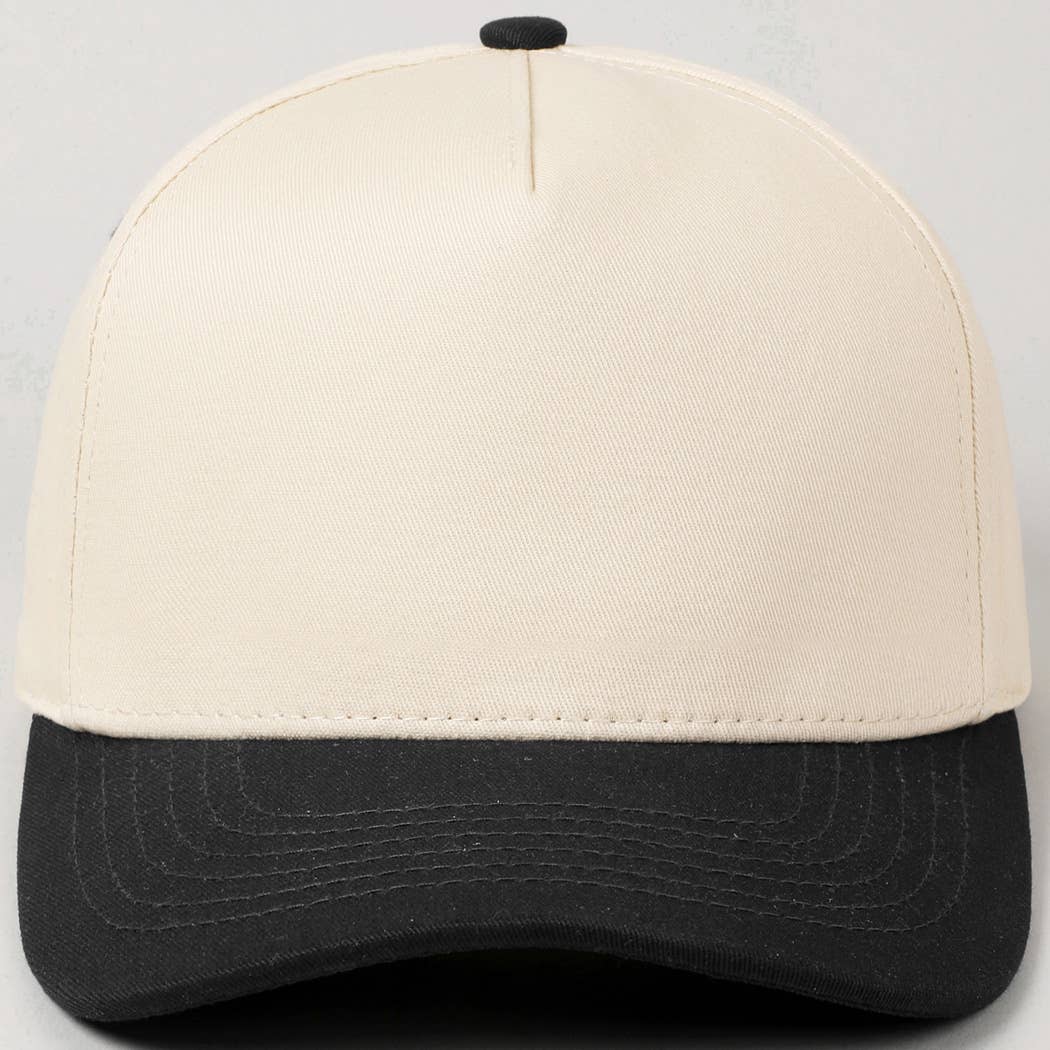 Hat Bar w/Patch | Two Tone