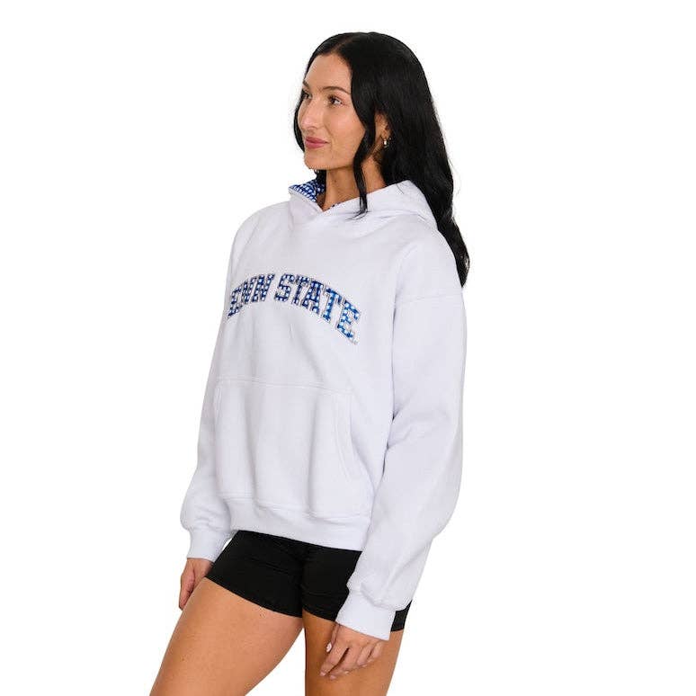 Penn State Gingham Hoodie