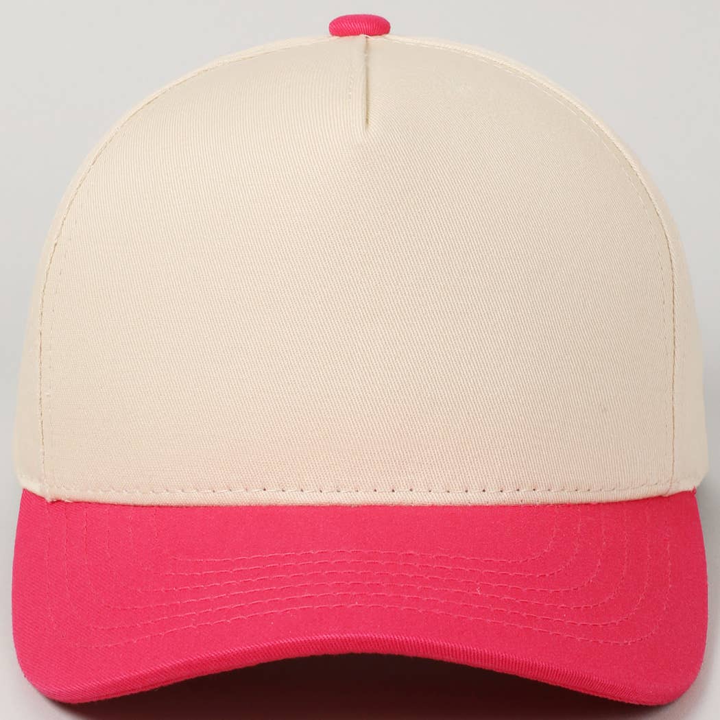 Hat Bar w/Patch | Two Tone
