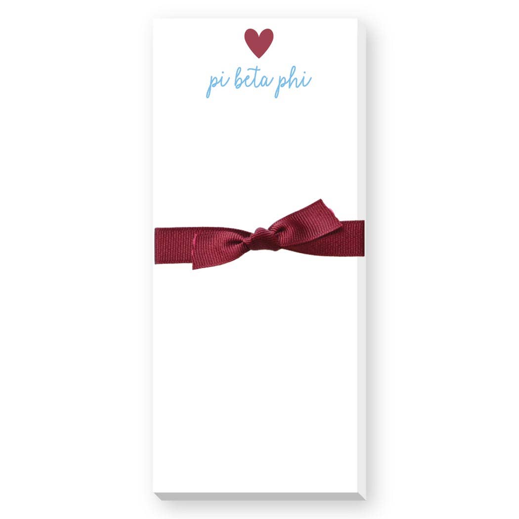 Sorority Skinny Notepad