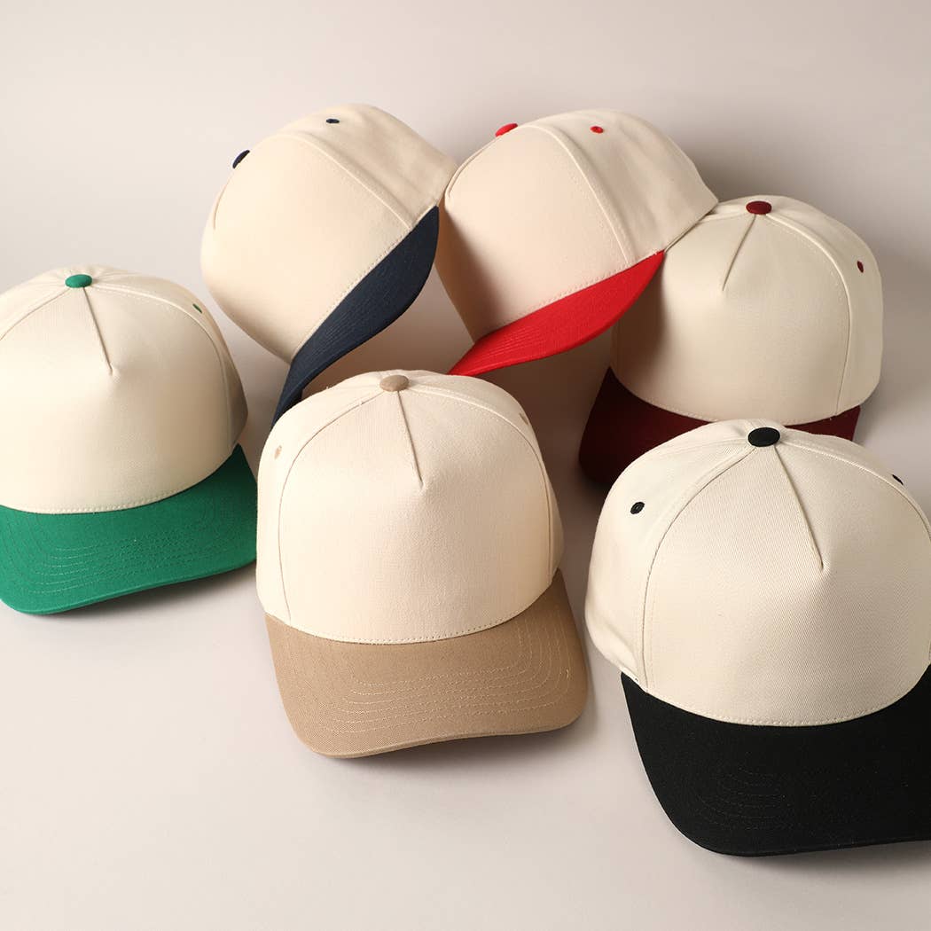 Hat Bar w/Patch | Two Tone
