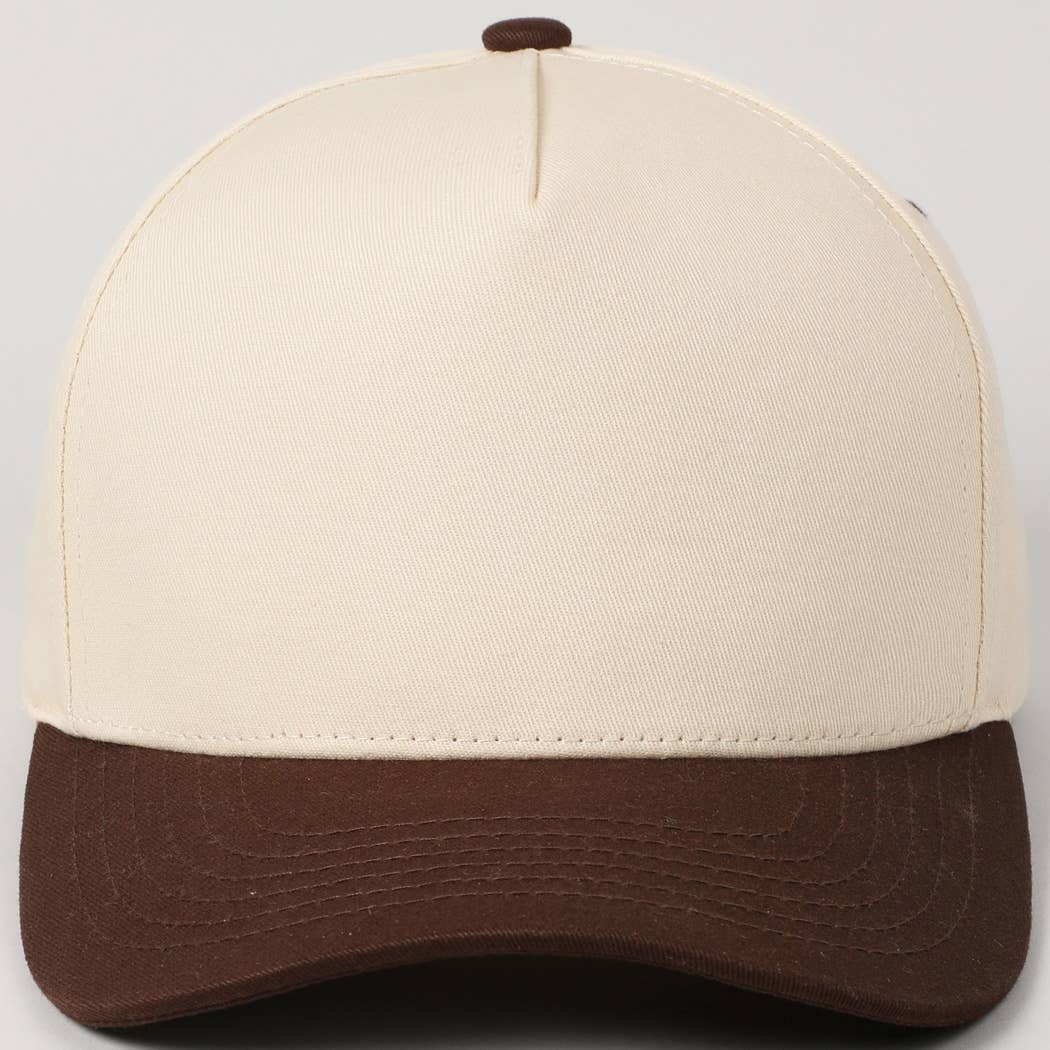 Hat Bar w/Patch | Two Tone