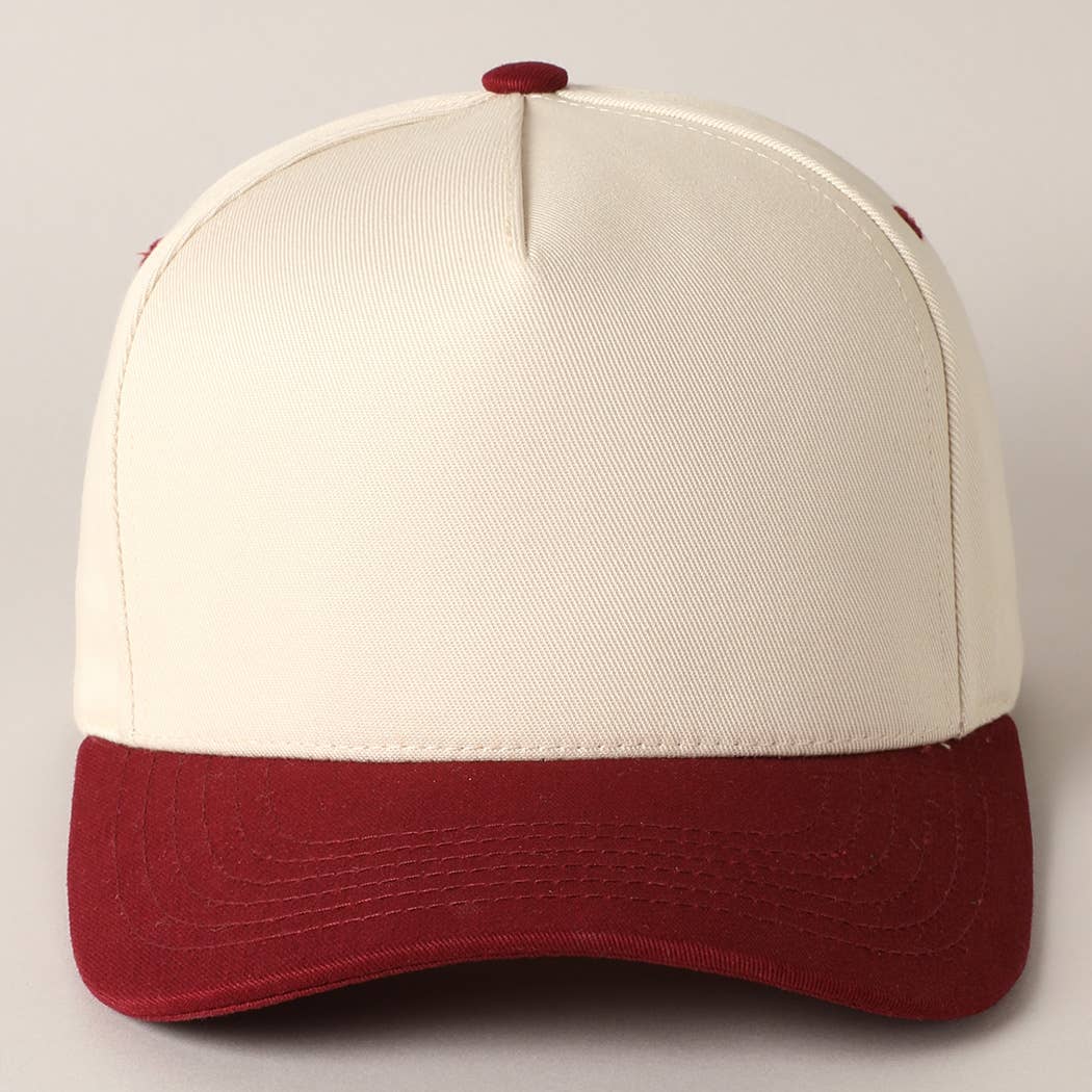 Hat Bar w/Patch | Two Tone