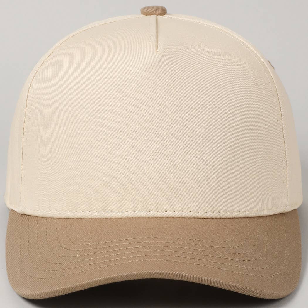 Hat Bar w/Patch | Two Tone