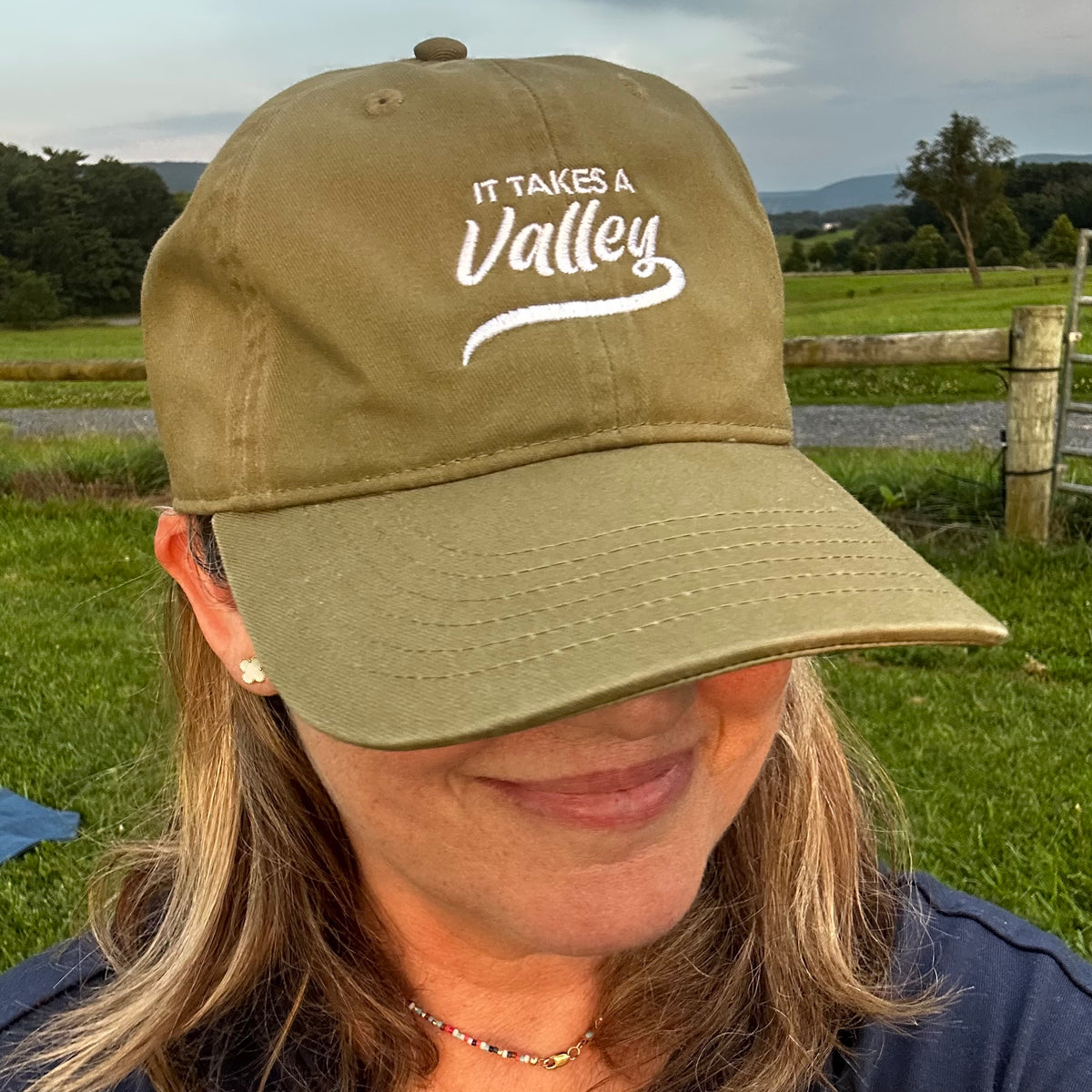 It Takes a Valley™ Pleasant Valley Dad Hat | Eco-Friendly