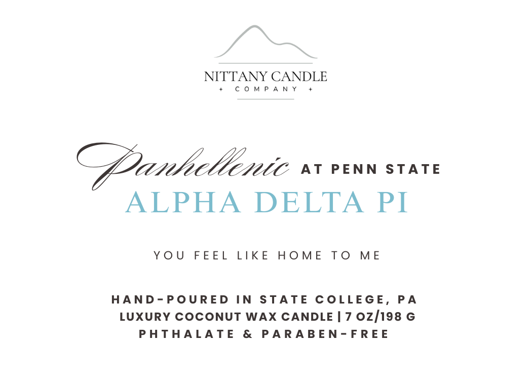 Panhellenic | You Feel Like Home To Me | Candle