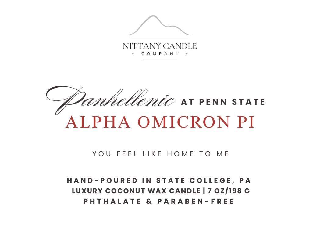 Panhellenic | You Feel Like Home To Me | Candle