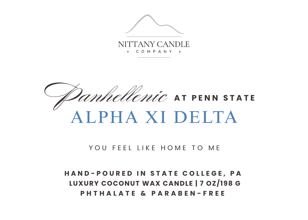 Panhellenic | You Feel Like Home To Me | Candle