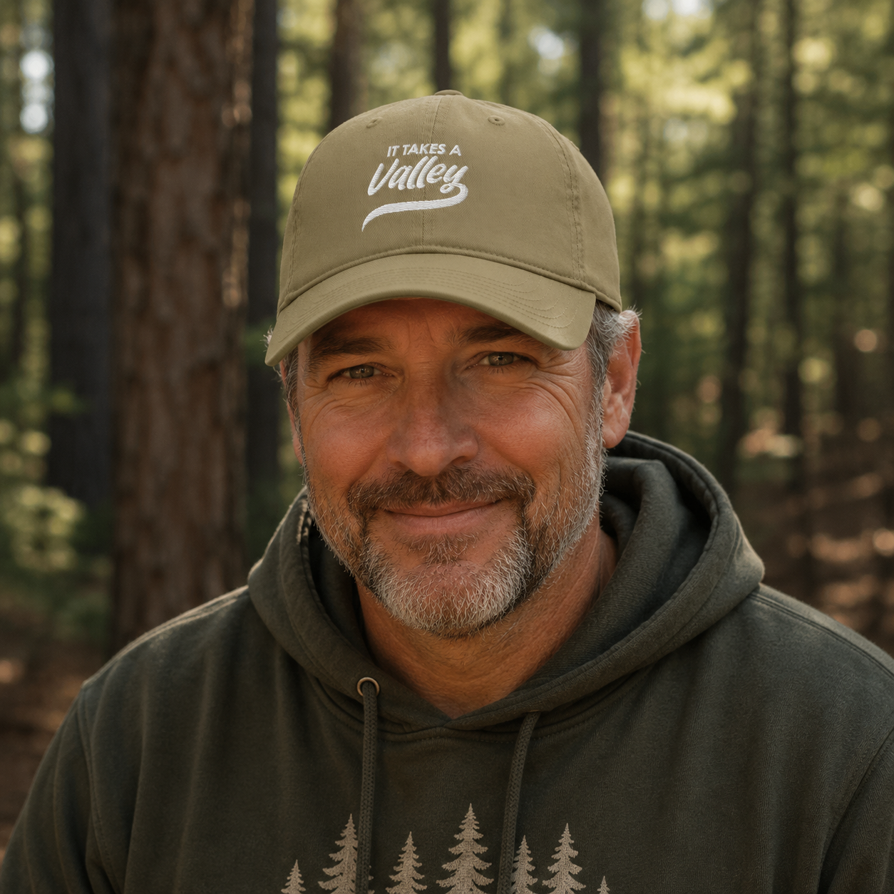 It Takes a Valley™ Pleasant Valley Dad Hat | Eco-Friendly