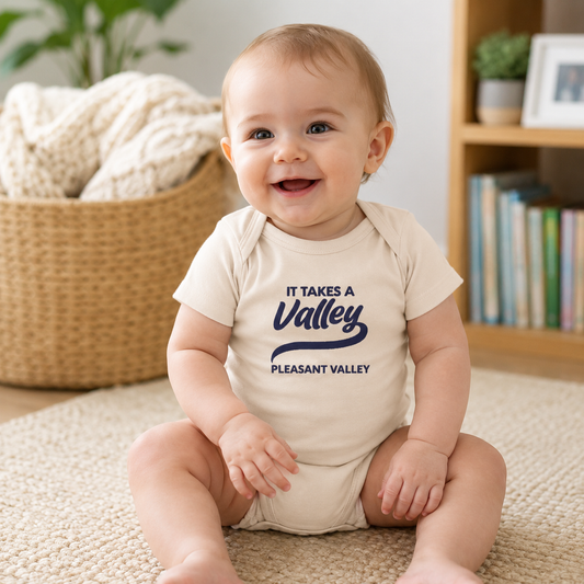 It Takes A Valley™ Pleasant Valley Embroidered Baby Bodysuit