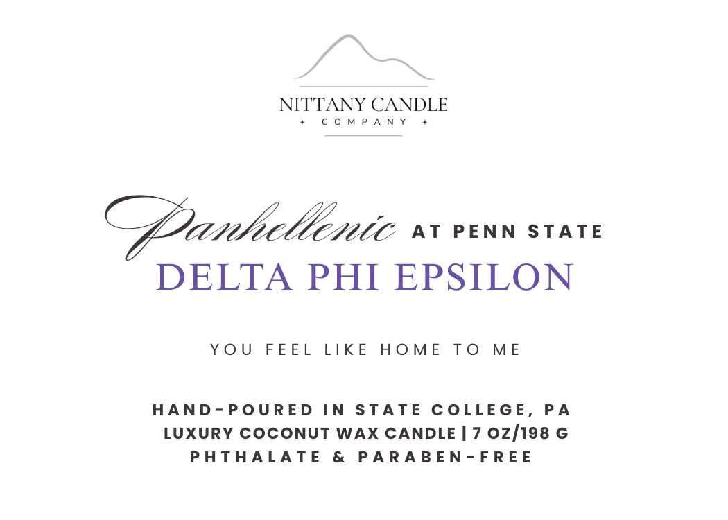 Panhellenic | You Feel Like Home To Me | Candle
