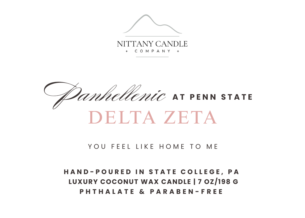 Panhellenic | You Feel Like Home To Me | Candle
