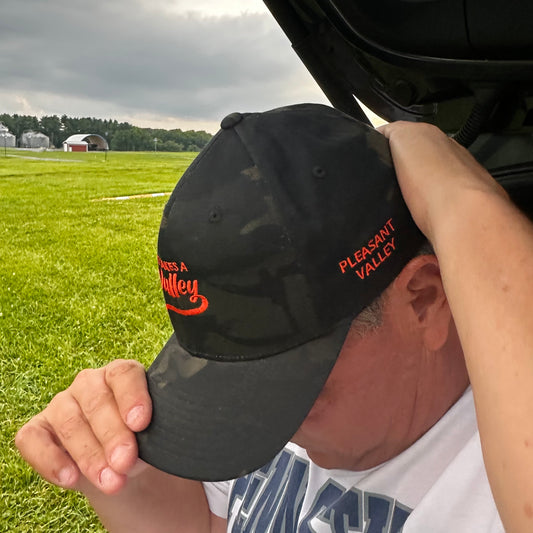 It Takes a Valley® Pleasant Valley Structured Camo Stretch-Fit Hat