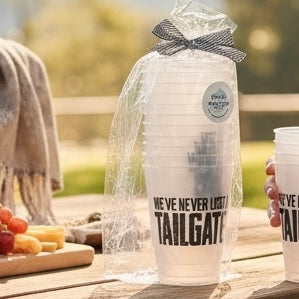 Never Lost a Tailgate Frosted Cups | Set of 10 | Reusable
