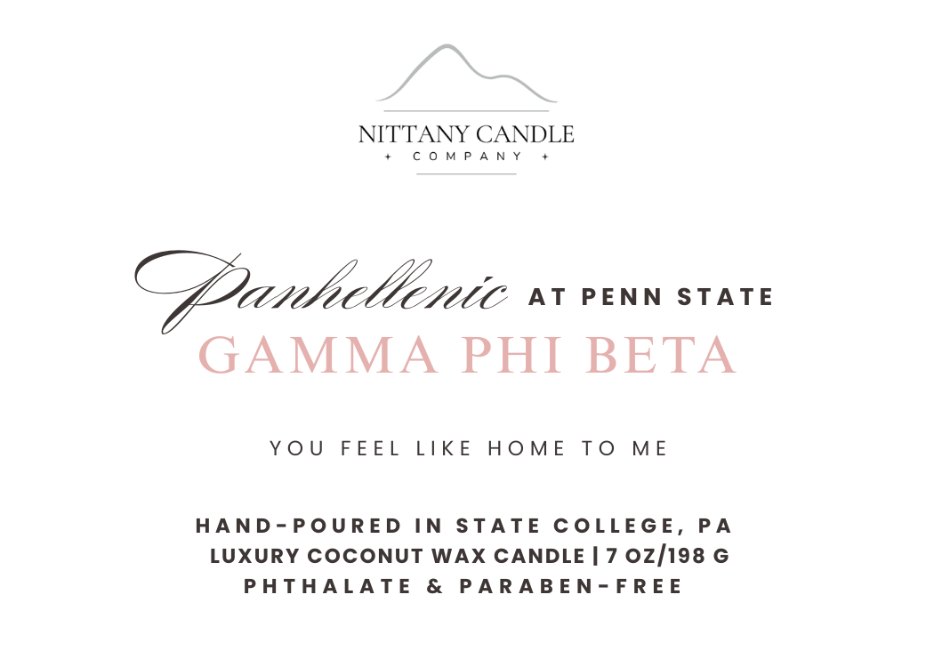 Panhellenic | You Feel Like Home To Me | Candle