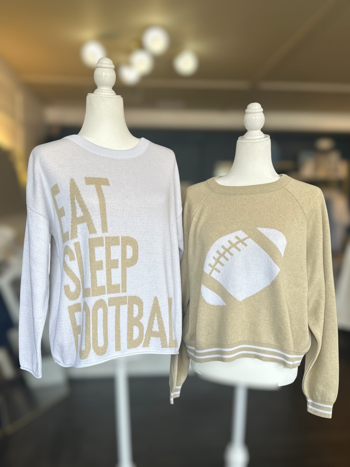 Football Raglan Sweater - Town Pride State College