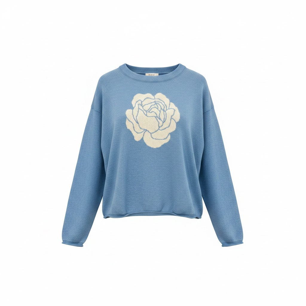 Boxy Sweater | Peony Icon