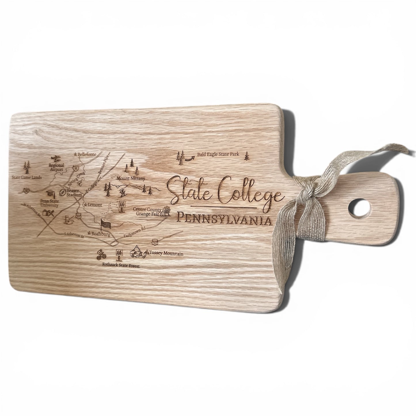 Engraved Serving Board | Bellefonte & State College