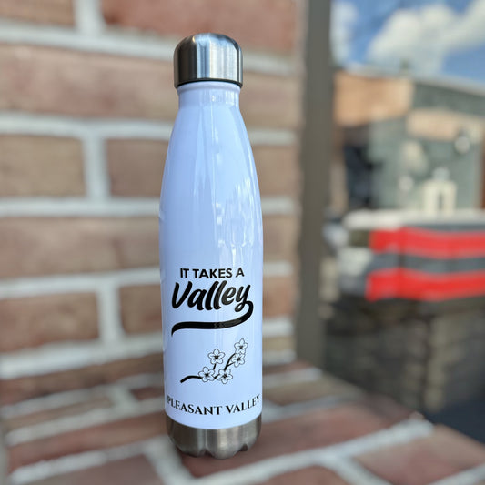 It Takes A Valley™ Pleasant Valley Stainless Steel Water Bottle