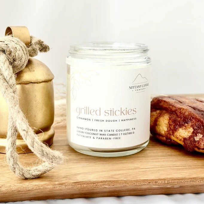 grilled stickies | Nittany Candle Co.