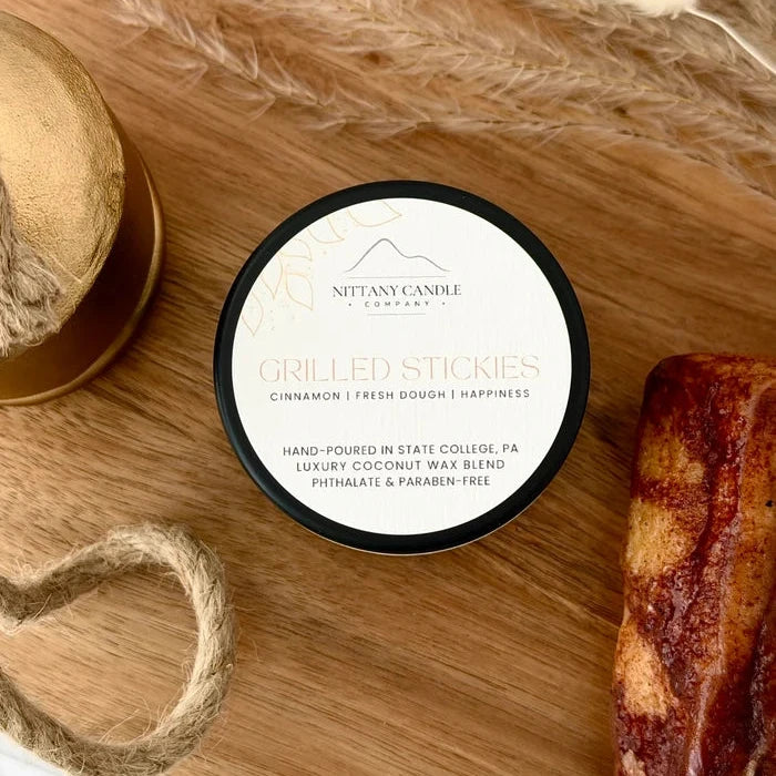grilled stickies | Nittany Candle Co.