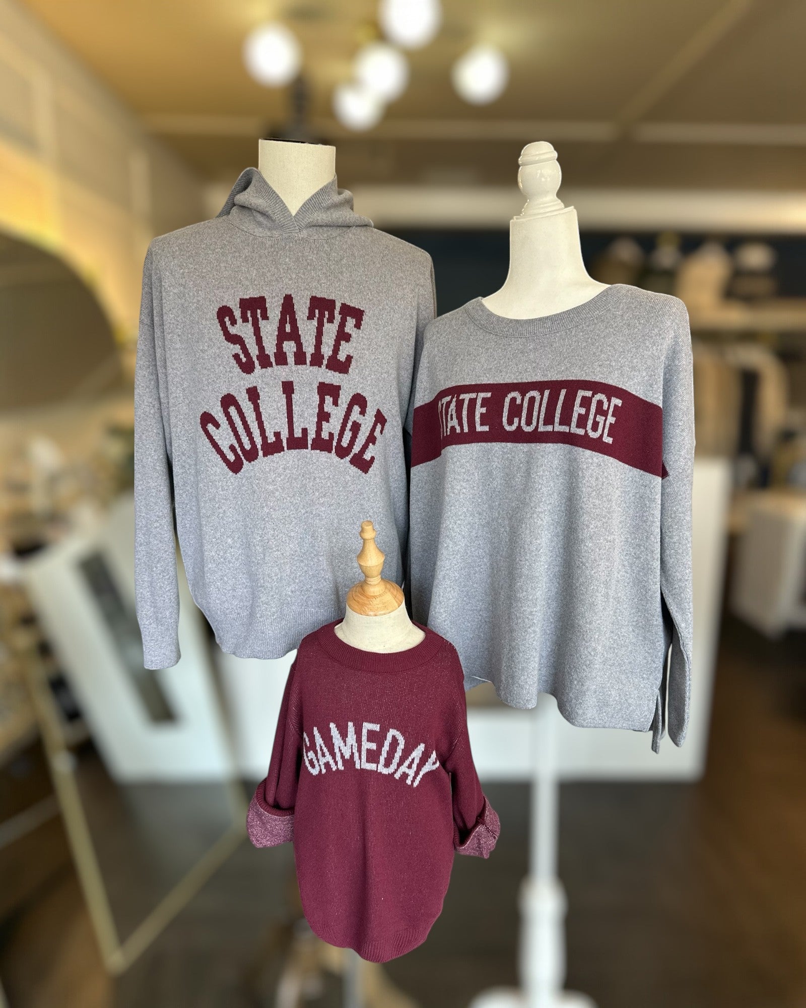 Everyday Relaxed Bold Stripe State College Sweater - Town Pride State College