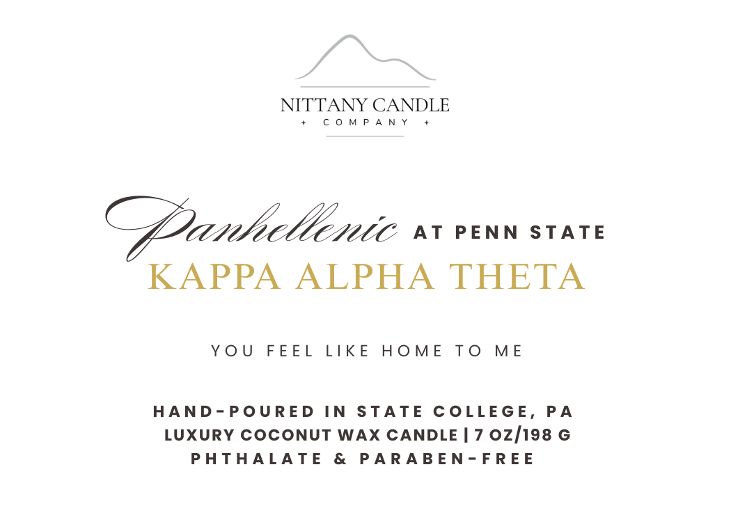 Panhellenic | You Feel Like Home To Me | Candle