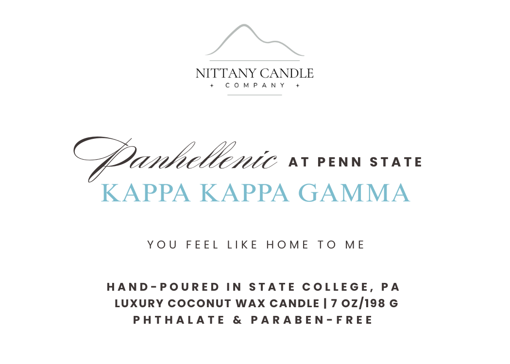 Panhellenic | You Feel Like Home To Me | Candle