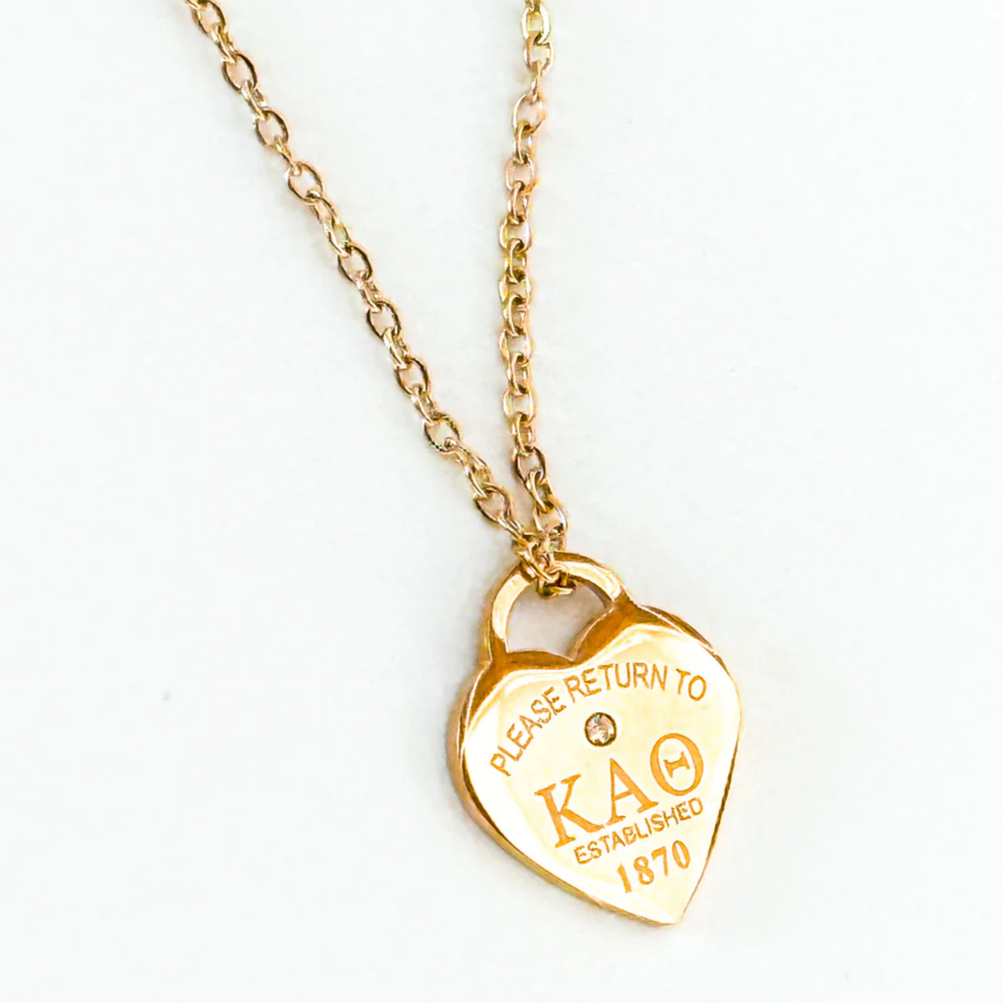 Kappa Alpha Theta Please Return Necklace