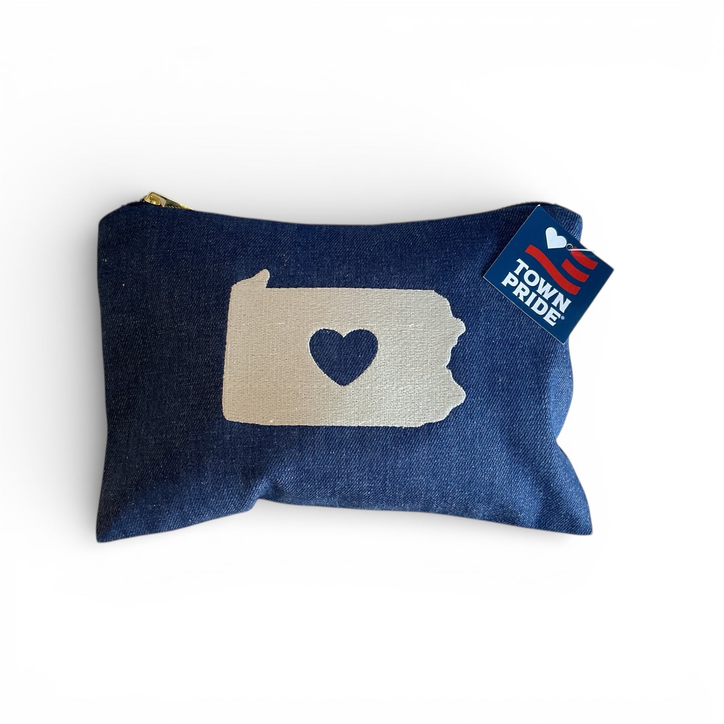 Makeup bag with PA and heart