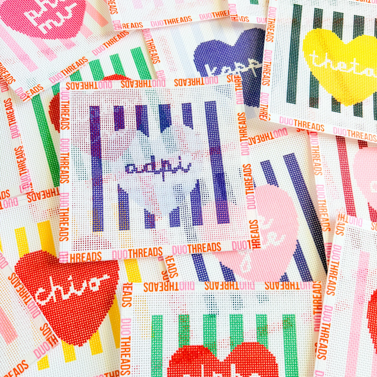 Needlepoint Kit | Choose Your Letters