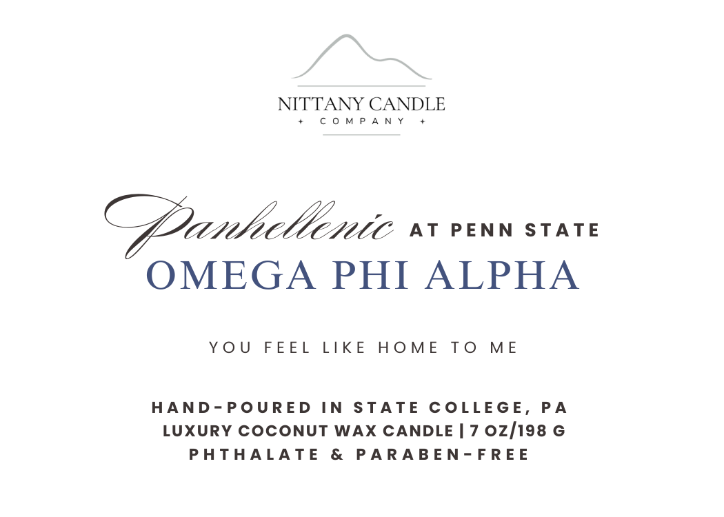 Panhellenic | You Feel Like Home To Me | Candle