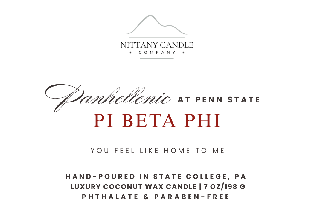Panhellenic | You Feel Like Home To Me | Candle