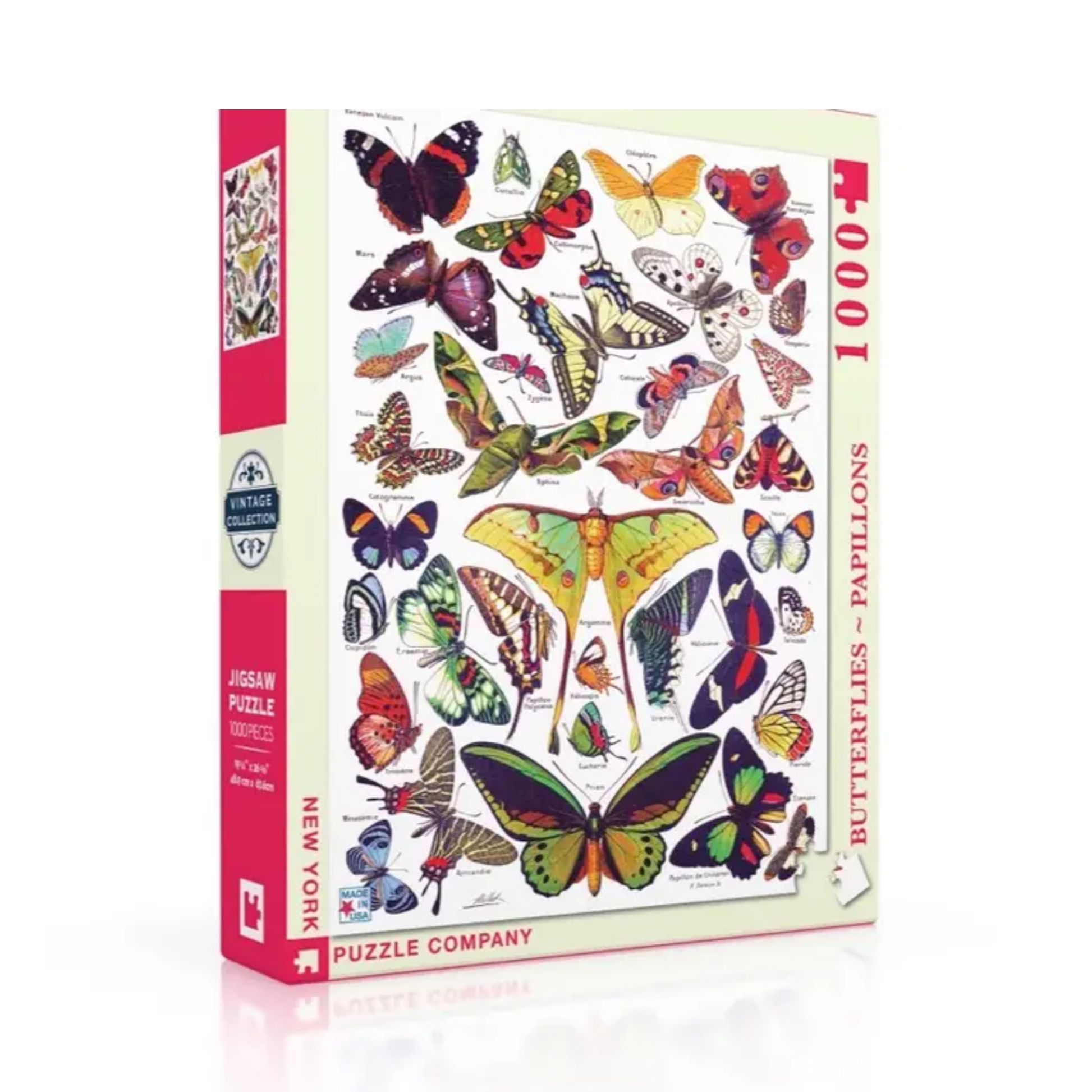 Puzzle Butterflies & Papillons - Town Pride State College