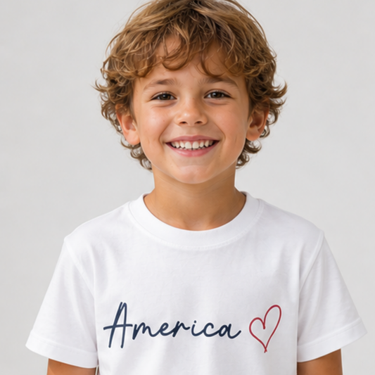Short Sleeve T Shirt | Youth | America