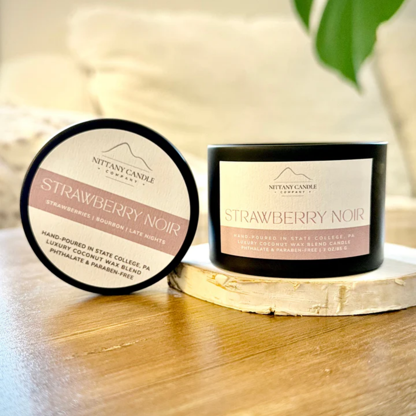 Strawberry Noir | Nittany Candle Co.
