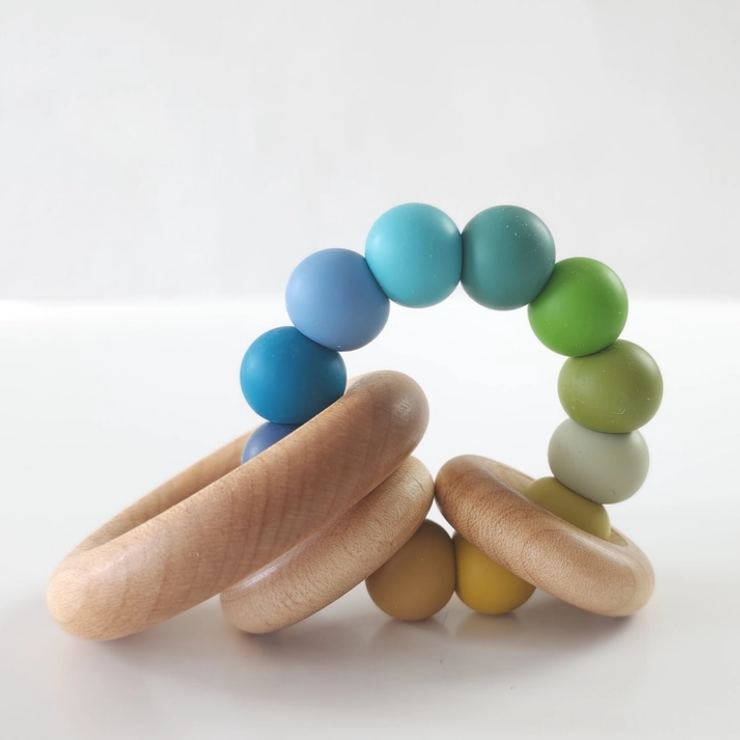 Wooden Baby Teether Saturn Mountain - Town Pride State College