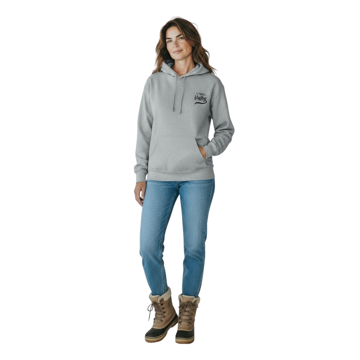 Hoodie Sweatshirt | It Takes A Valley - Town Pride State College